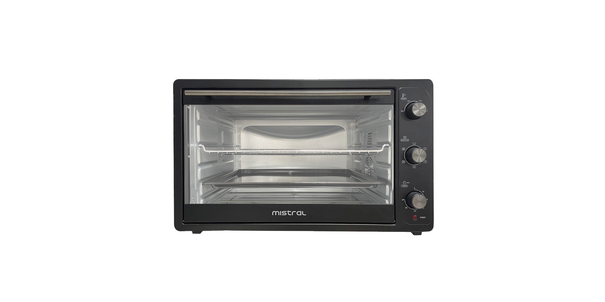 Mistral MO1000E 100L Black 2200W Electric Oven