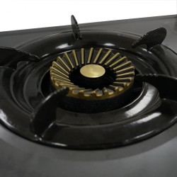 Concetto CG-2023 Teflon Double Burner Gas Stove