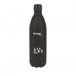 Orange ORA0105 Matt Black Aqua 1000ml S/S Vacuum Bottle