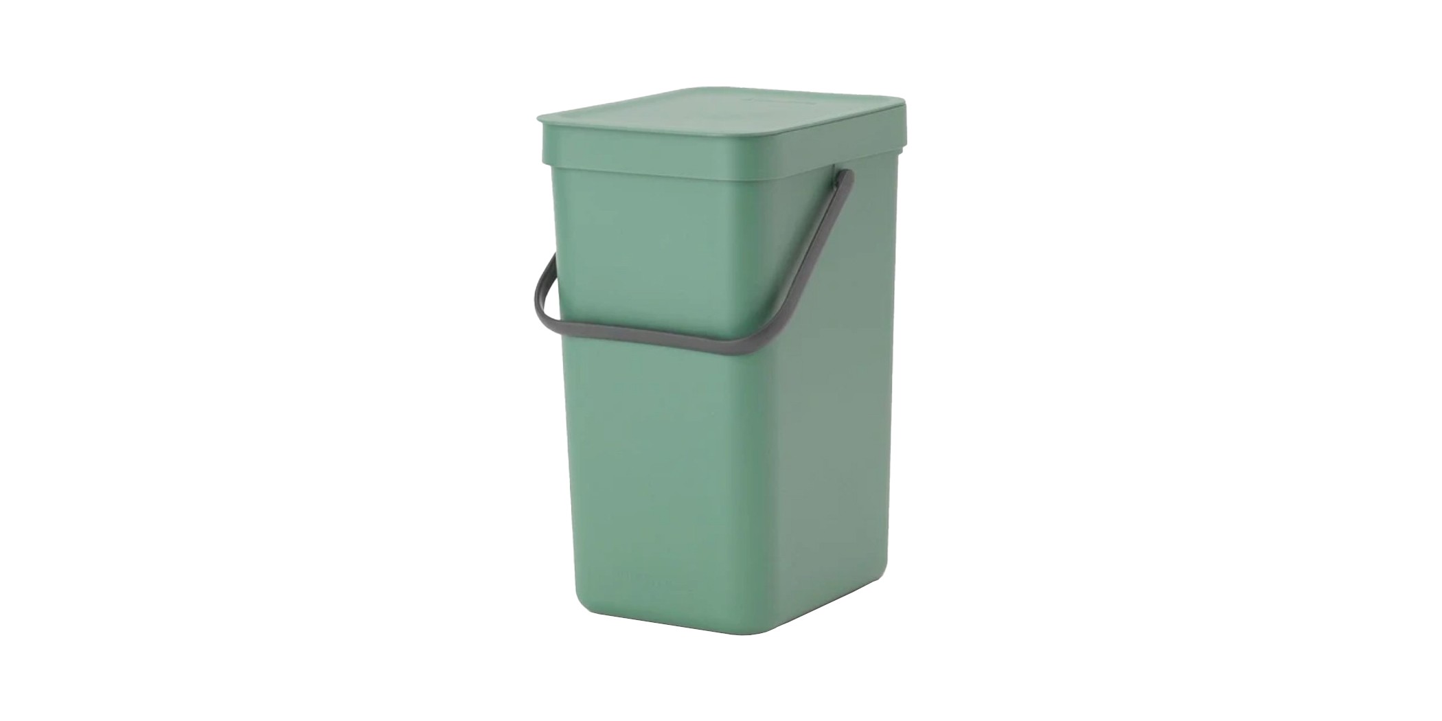 Brabantia 129803 12L Fir Green Sort & Go Waste Bin 10YW "O"