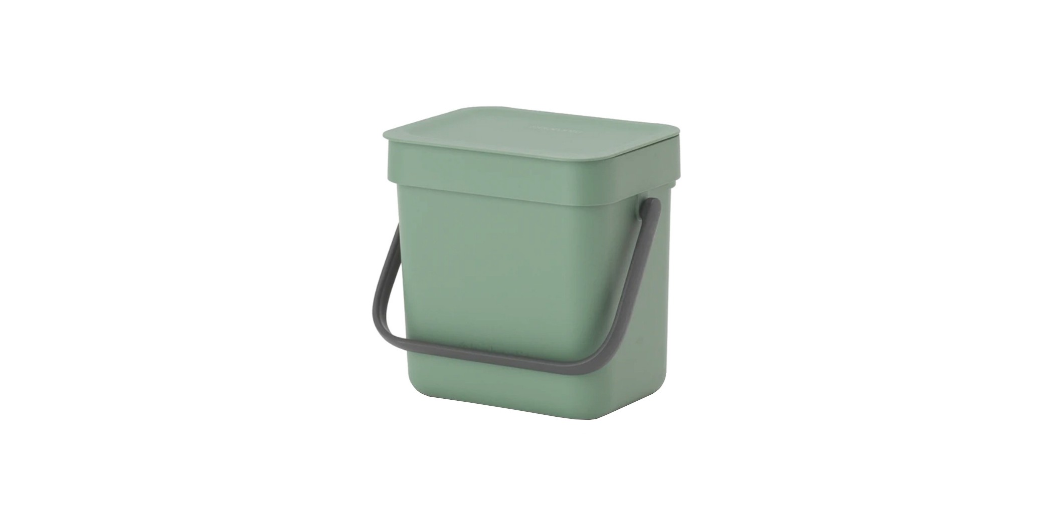 Brabantia 129865 3L Fir Green Sort & Go Waste Bin 5YW "O"