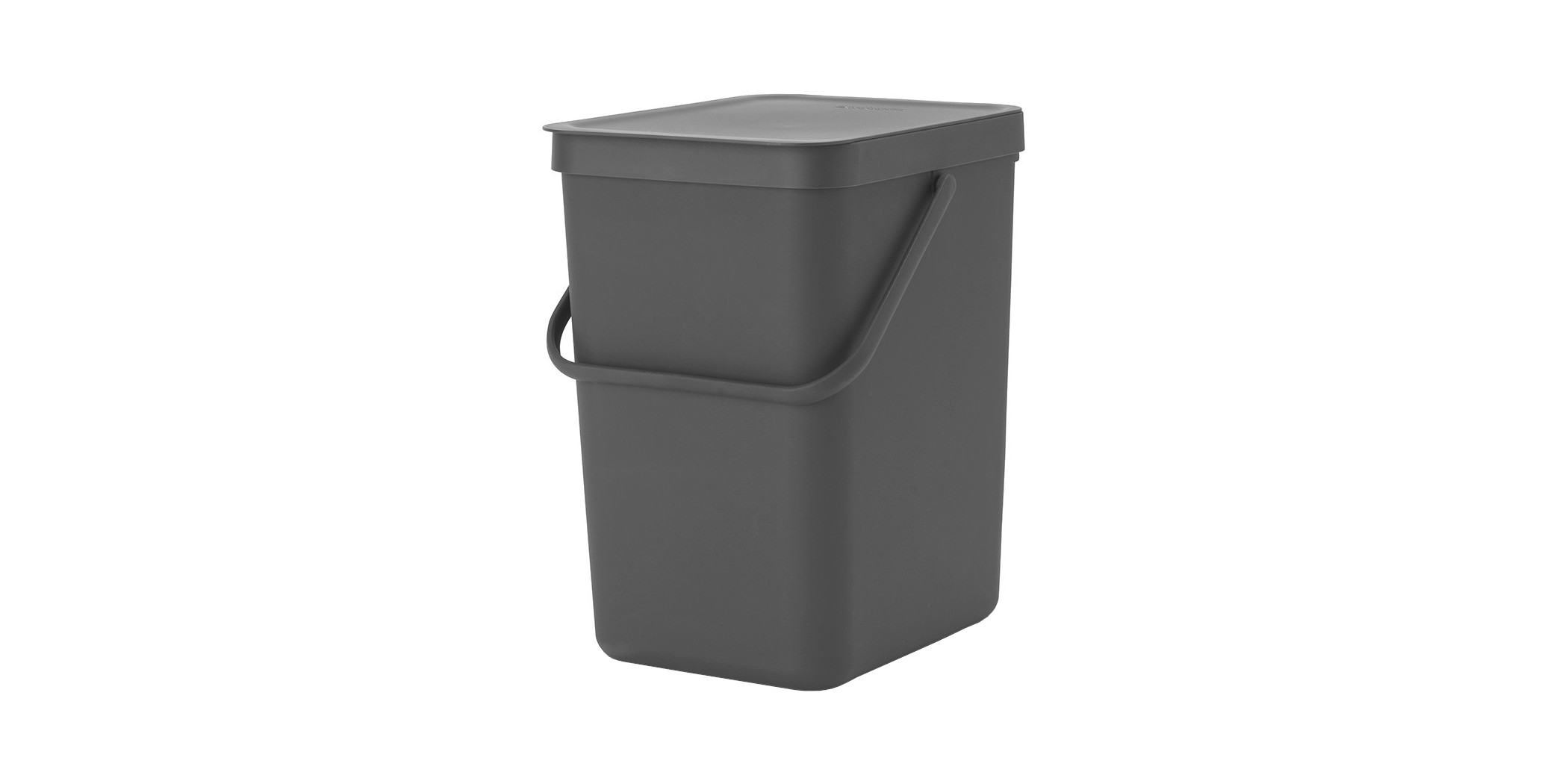 Brabantia 129940 25L Grey Sort & Go Waste Bin 10YW "O"