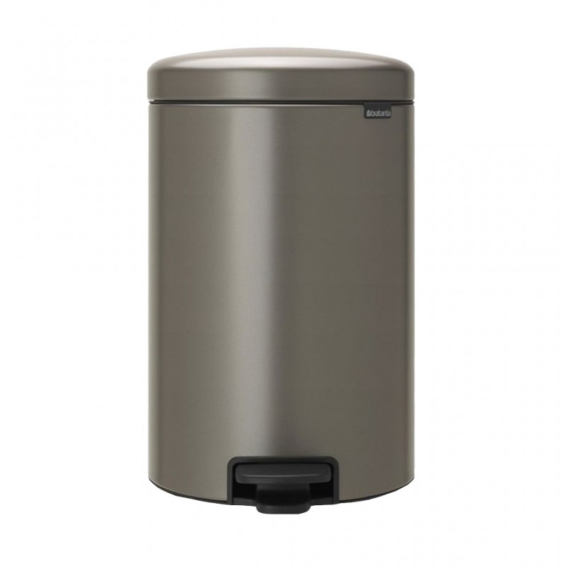 Brabantia 114045 20L Platinum NewIcon Pedal Bin 10YW "O"