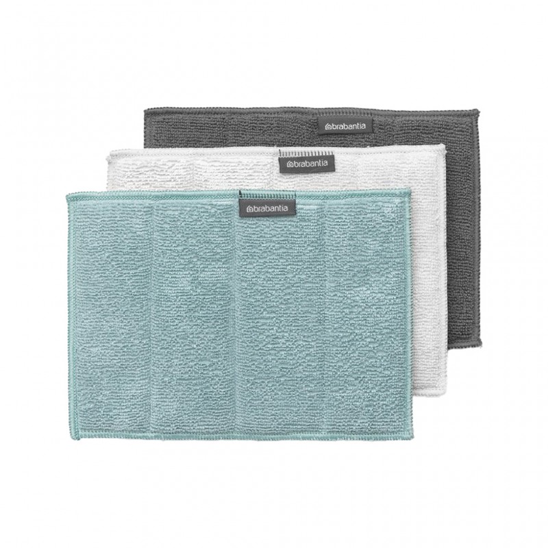 Brabantia 117725 Mint  Set of 3 Microfibre Cleaning Pads 2YW "O"