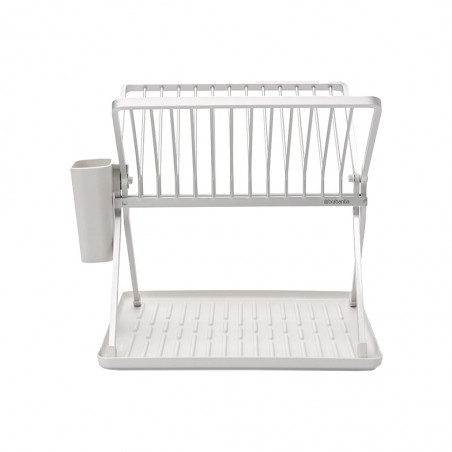 Brabantia 139383 Light Grey Foldable Dish Rack 5YW "O"