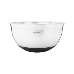 Brabantia 363849 1.6L Matt Steel/Black Mixing Bowl 5YW "O"