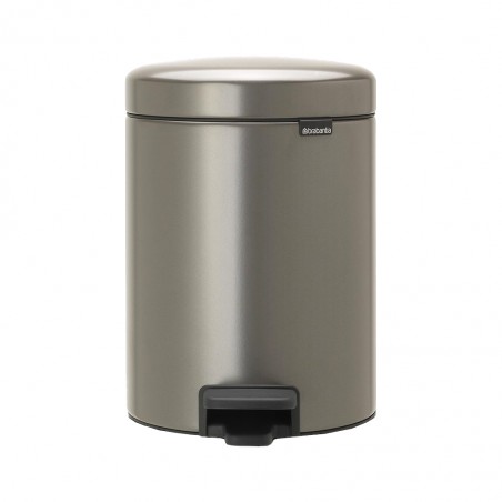 Brabantia 112683 5L Platinum NewIcon Pedal Bin 10YW "O"