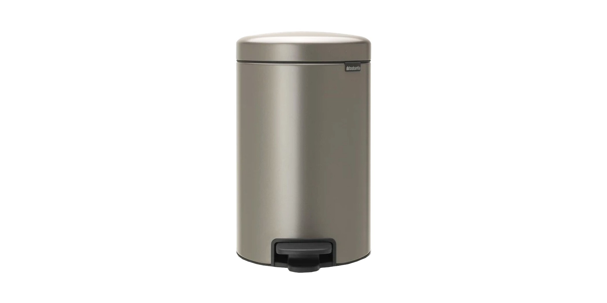 Brabantia 113628 12L Platinum NewIcon Pedal Bin 10YW "O"