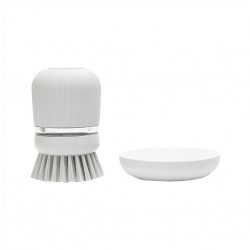 Brabantia 302640 Light Grey Soap Dispensing Dish Brush 5YW "O"