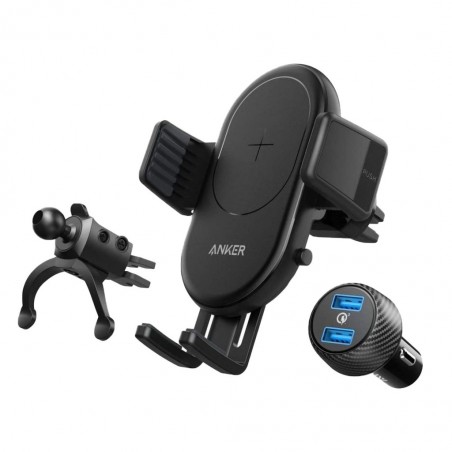 Anker  PowerWave 7.5 Car Mount with 2-Port