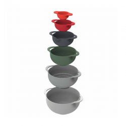 Joseph Joseph Duo 80025-JJ 6pcs Bowl Set "O"