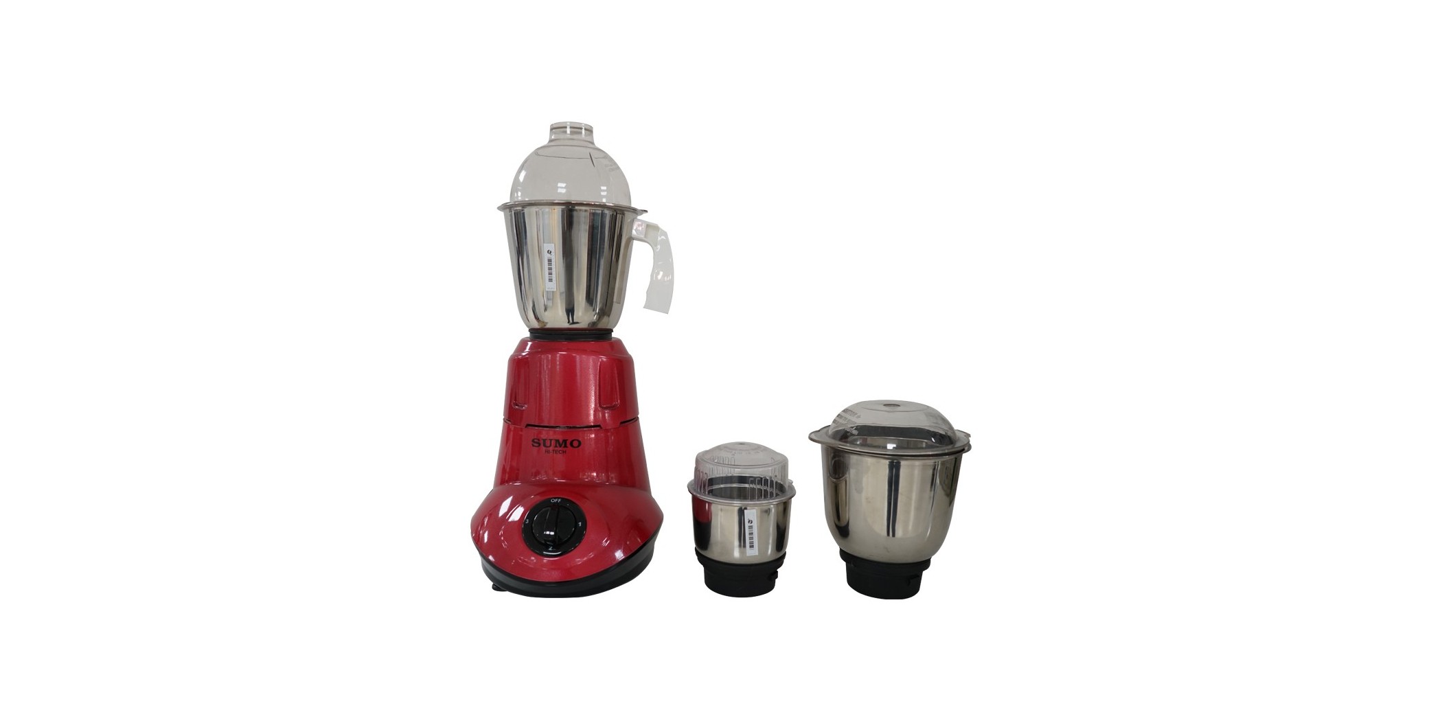 Sumo Hi-Tech 150 Red 500W 2YW Mixer Grinder